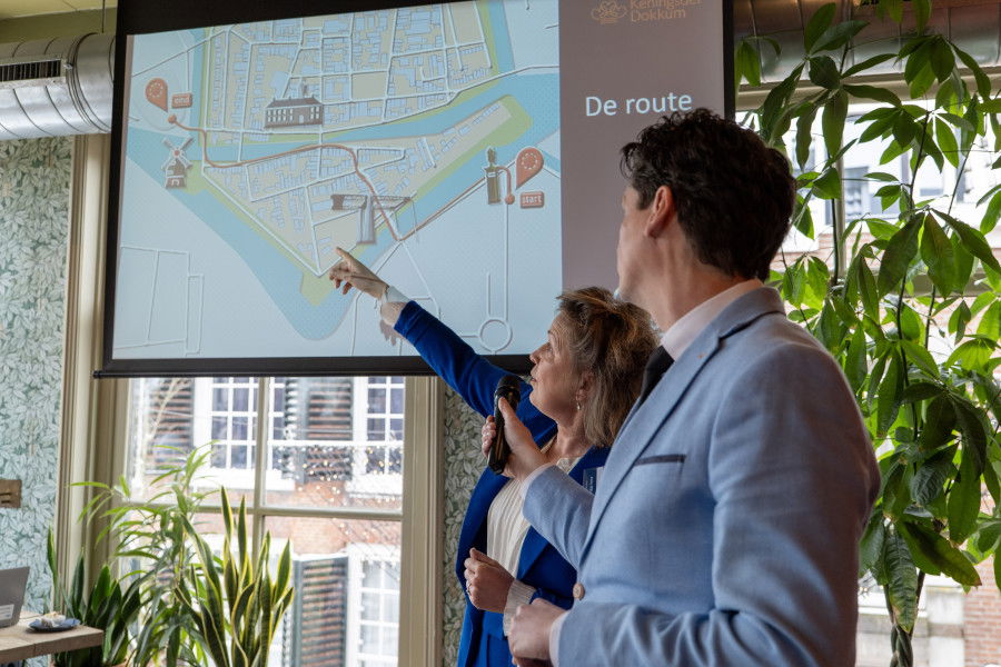 Presentatie onthulling route Keningsdei Presentatie onthulling route Keningsdei