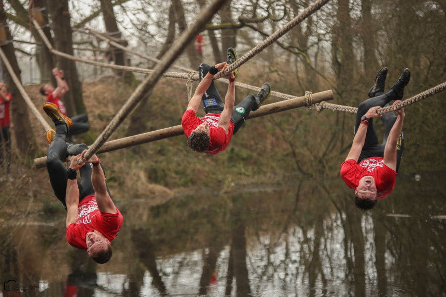 Zonovergoten Stertil survivalrun met koninklijk tintje