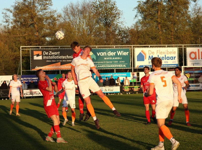 Vv Kollum onderuit op “Olde Wieren”